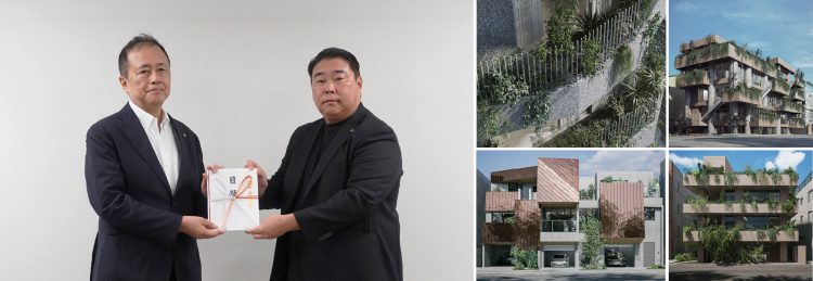 100坪の森プロジェクト寄付金贈呈式